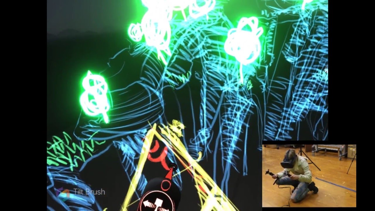 1280x720 tilt brush drawing with process - Vive Drawing
