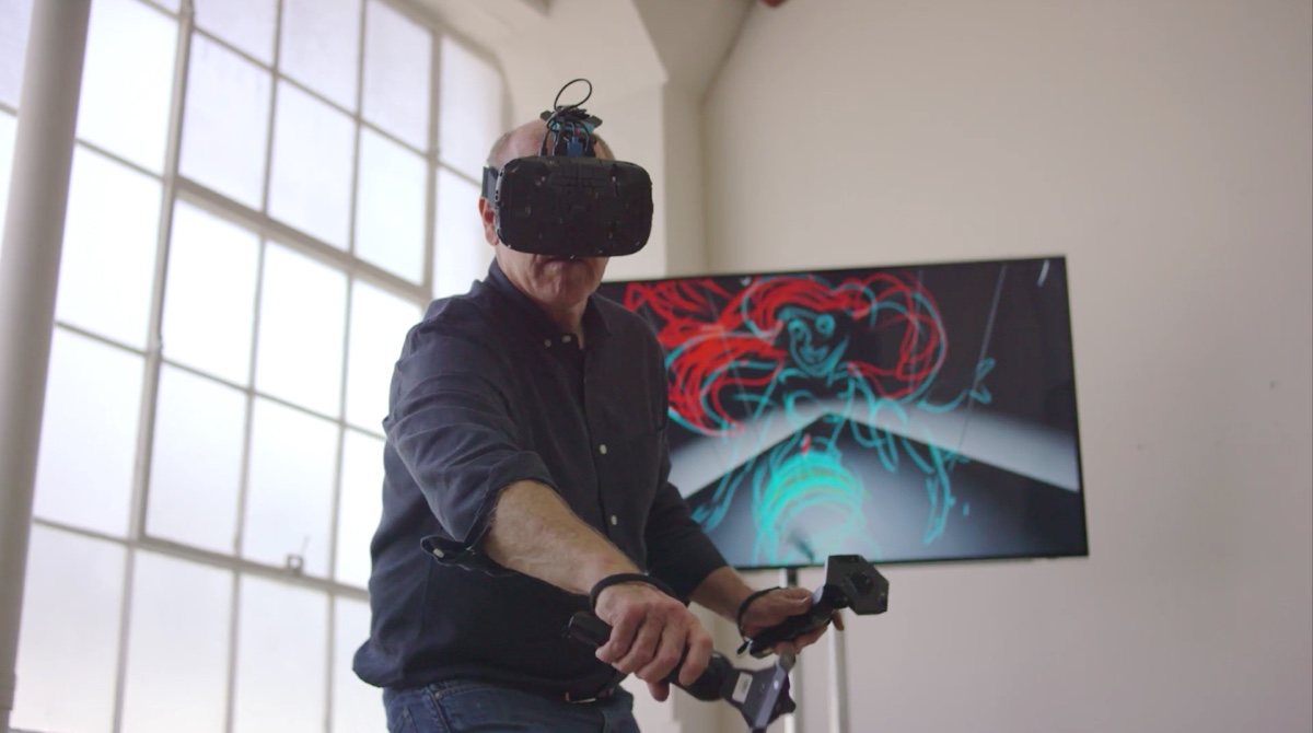 1200x670 watch disney animation legend behind aladdin and ariel draw in vr - Vive Drawing