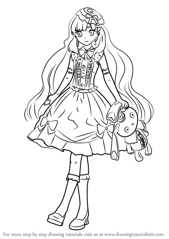 567x800 learn how to draw mayu from vocaloid - Vocaloid Drawings