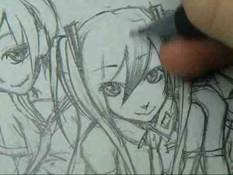 480x360 vocaloid drawing sketch - Vocaloid Drawings
