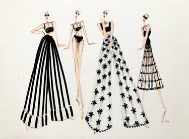 375x276 Look Drawing - Vogue Drawings