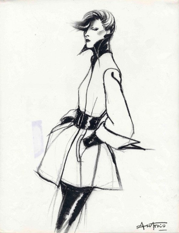 589x768 crayon couture design indaba - Vogue Drawings