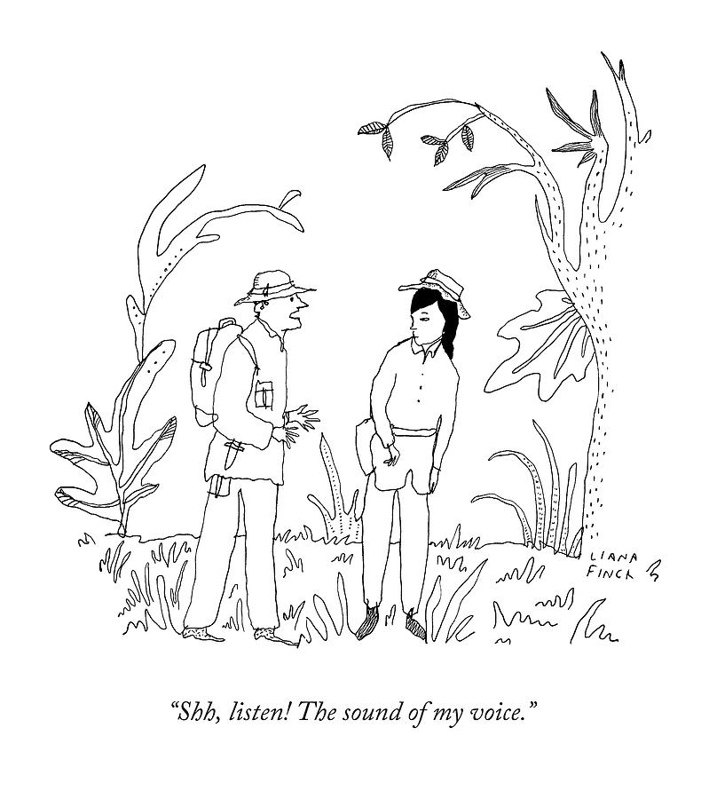 799x900 shh, listen! the sound of my voice drawing - Voice Drawing