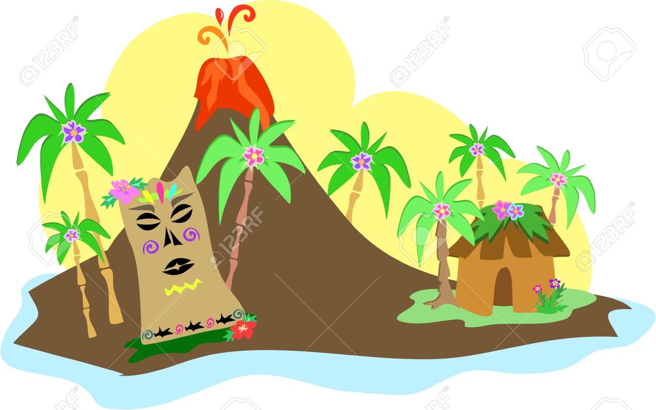 1300x813 magma drawing volcano hawaii transparent png clipart free - Volcano Cartoon Drawing
