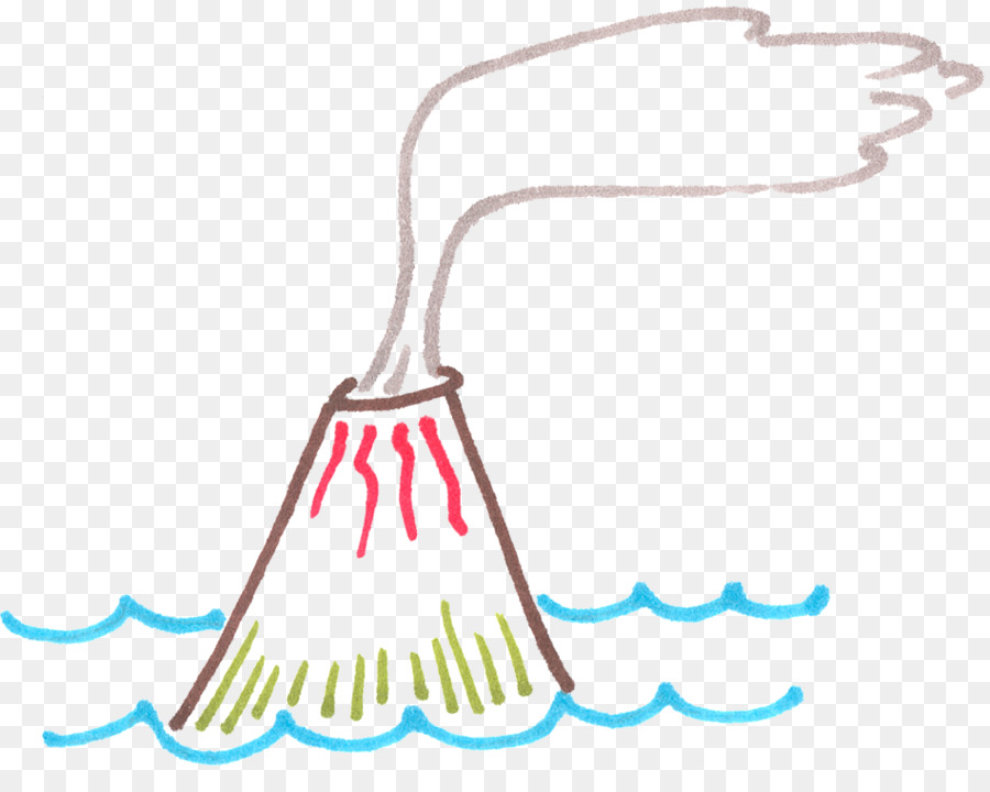 900x720 volcano, cartoon, drawing, transparent png image clipart free - Volcano Cartoon Drawing