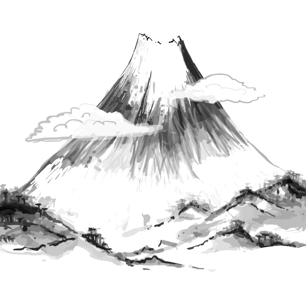 1024x1024 collection of free volcano drawing cloud download on ui ex - Volcano Drawing