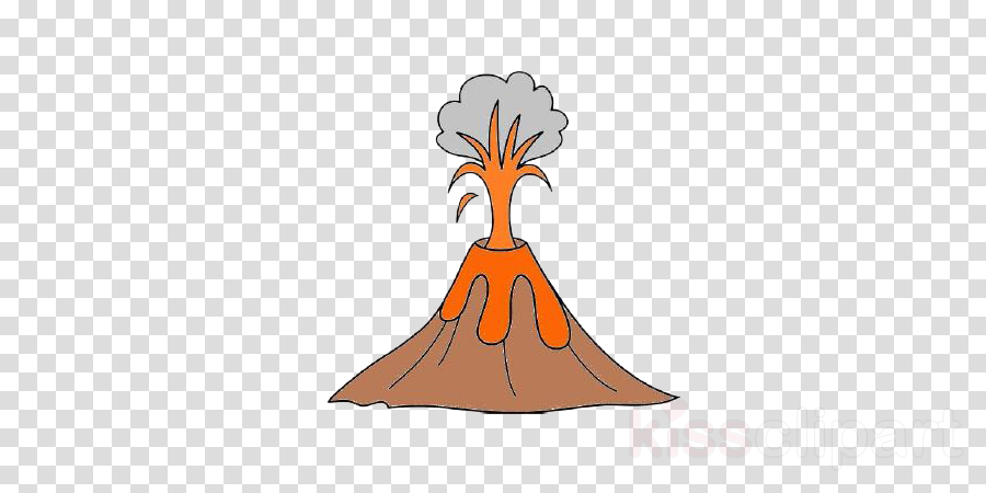 900x450 Volcano, Drawing, Illustration, Transparent Png Image Clipart - Volcano Drawing Pictures