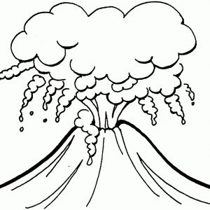 300x300 collection of free volcano clipart drawing sales clipart - Volcano Drawing Pictures