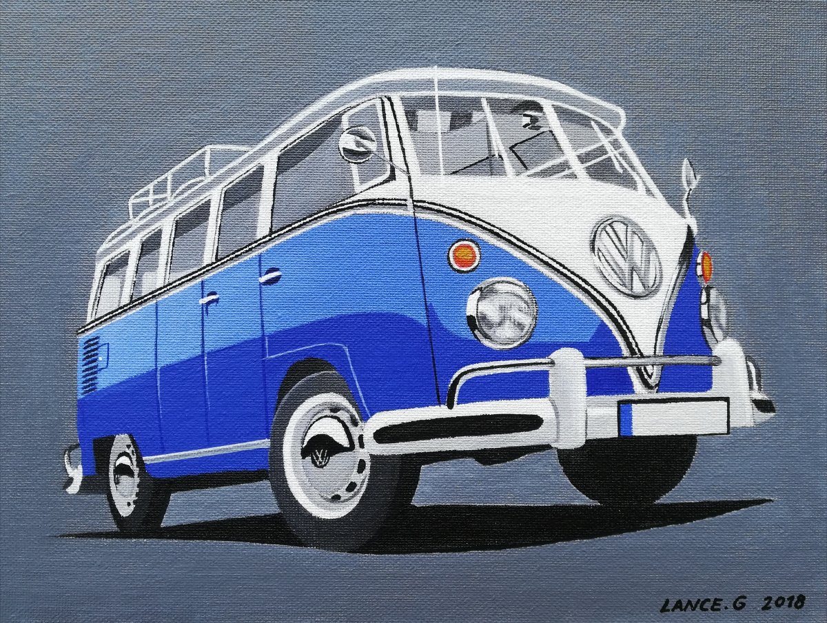 Volkswagen Bus Drawing at Explore collection of