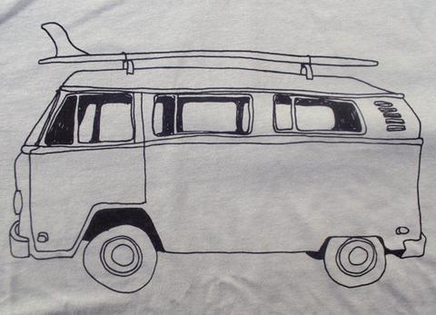 480x347 vw bus surf - Volkswagen Bus Drawing