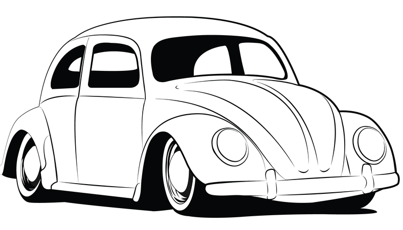 788x451 volkswagen drawing sketch drawing skill - Volkswagen Drawing