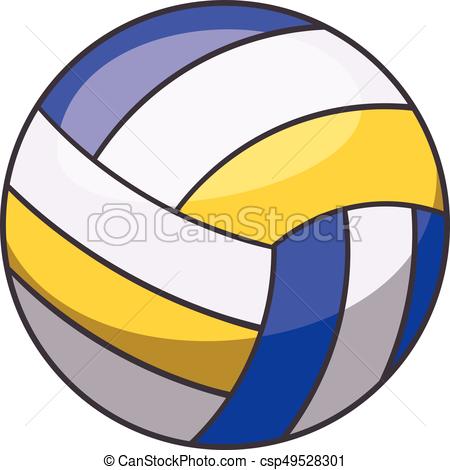 450x470 volleyball ball icon, cartoon style volleyball ball icon cartoon - Volleyball Ball Drawing