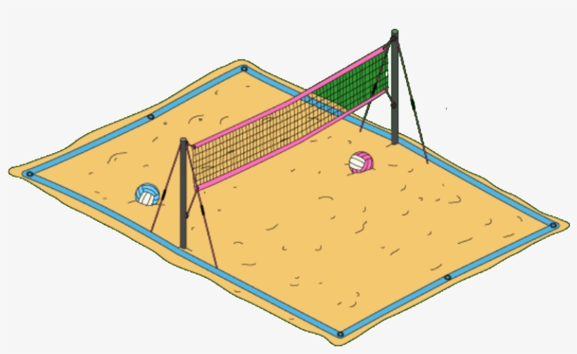 820x504 beach volleyball - Volleyball Court Drawing