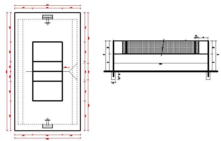 741x474 volleyball court cad layout - Volleyball Court Drawing