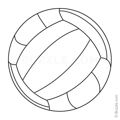 400x400 Over The Net! Easy Steps To Draw Different Volleyballs - Volleyball Drawing