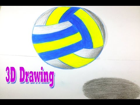 480x360 drawing volleyball - Volleyball Drawing