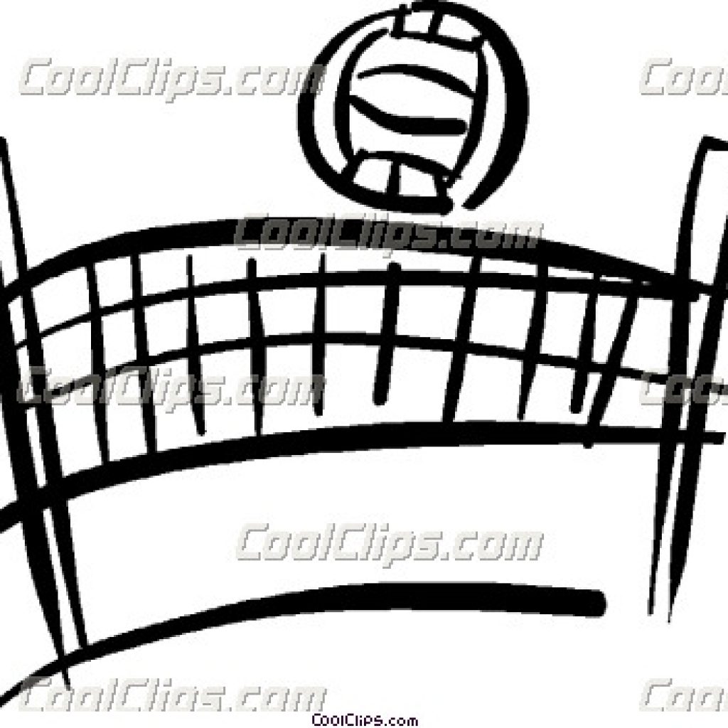 Волейбольная сетка рисунок
