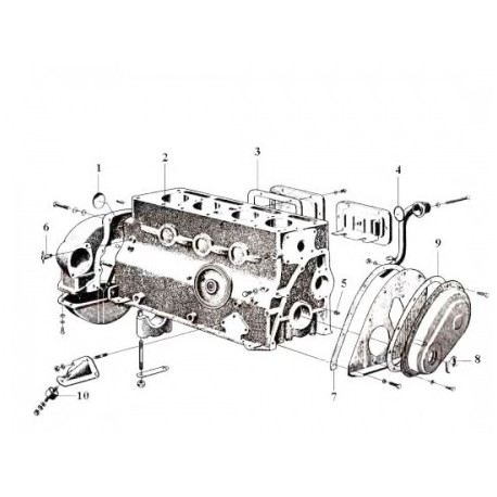 458x458 Volvo Block Drawing - Volvo Drawing