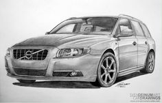 236x151 Best Volvo Art Images Volvo, Cars, Illustrations - Volvo Drawing