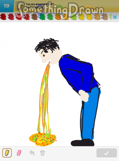 392x528  - Vomit Drawing