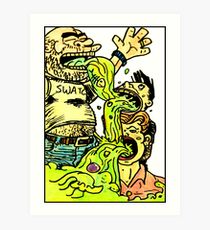 210x230 Vomit Drawing Art Prints Redbubble - Vomit Drawing