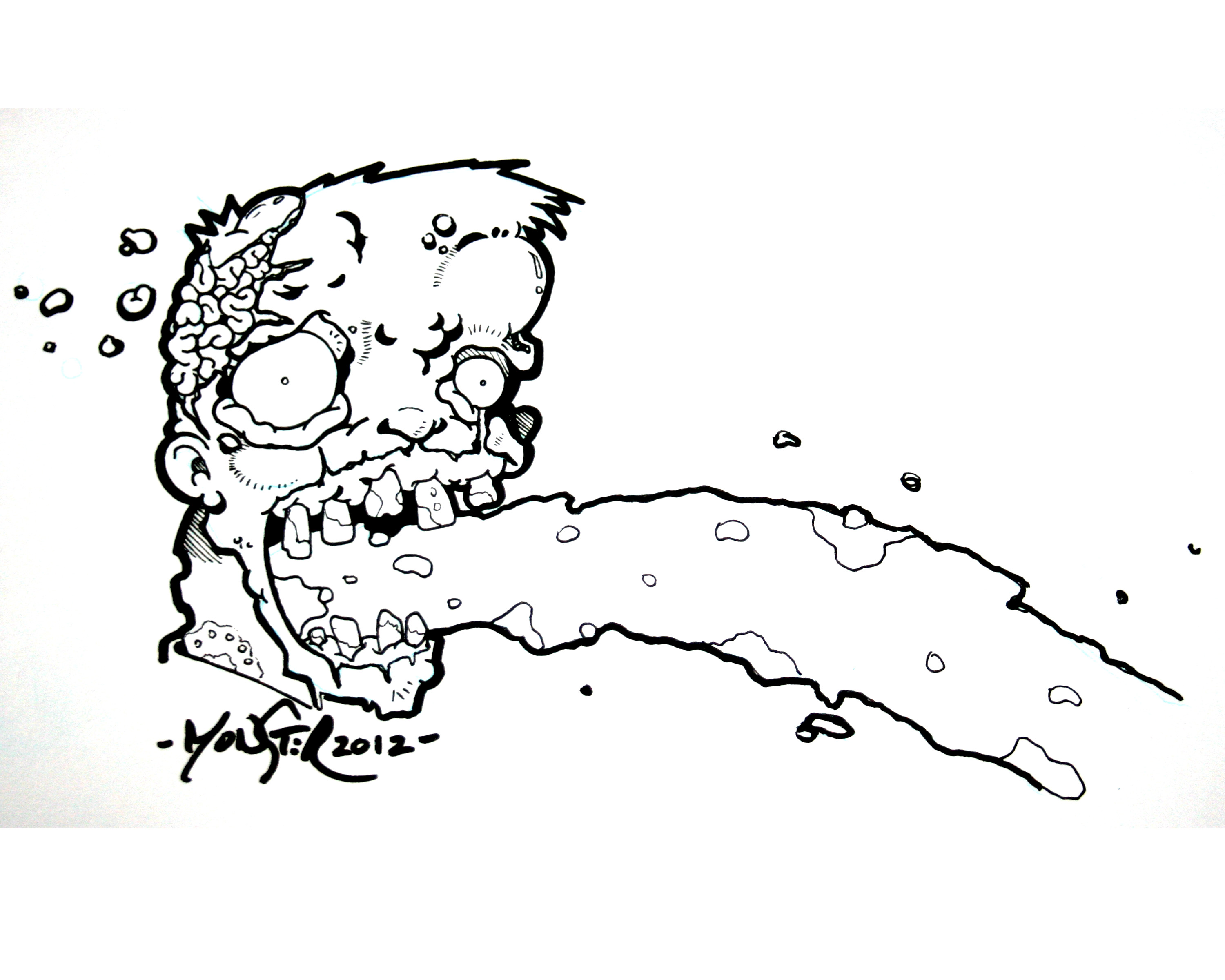 3000x2400 Vomit - Vomit Drawing