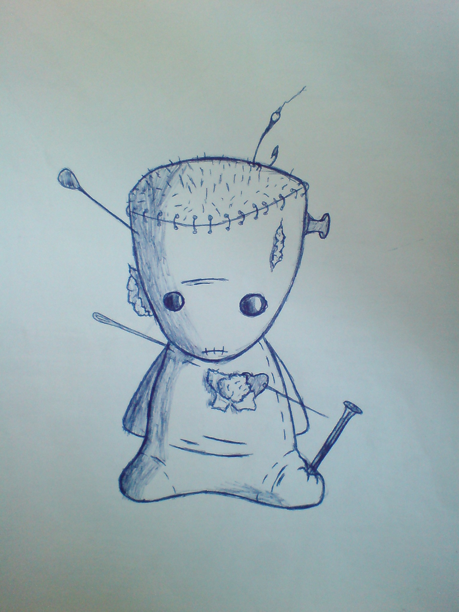 1536x2048 voodoo doll drawings pictures and ideas on meta networks - Voodoo Doll Drawing