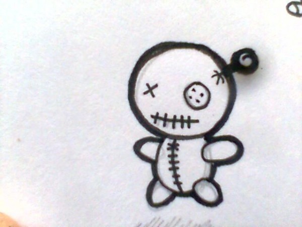 600x450 voodoo doll drawing - Voodoo Drawings