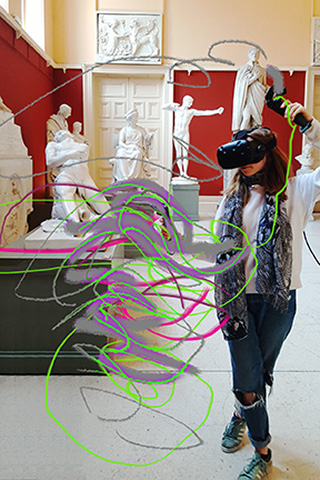 320x480 drawing in virtual reality - Vr Drawing