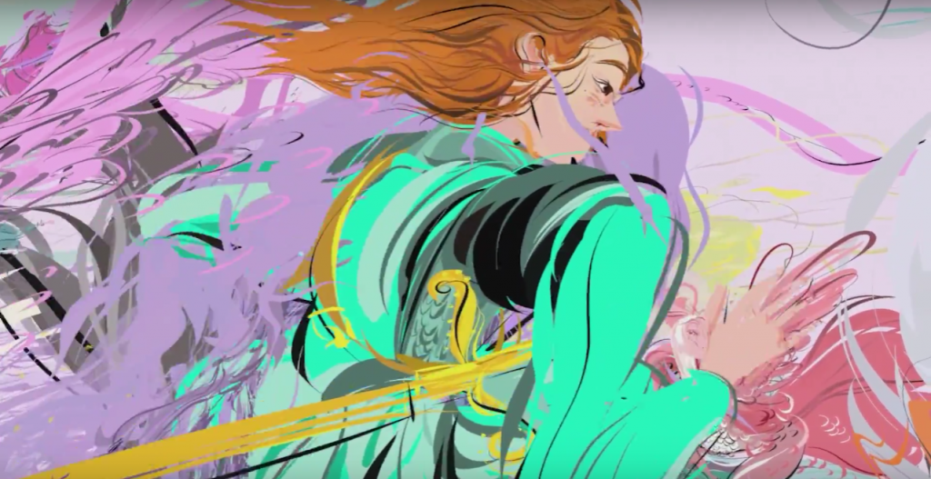 1024x527 vr drawing program 'quill' will be free for oculus touch launch - Vr Drawing