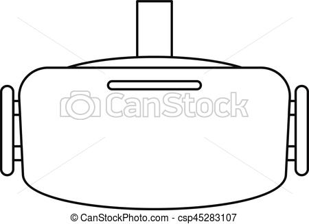450x327 virtual reality headset illustrations and clip art virtual - Vr Headset Drawing