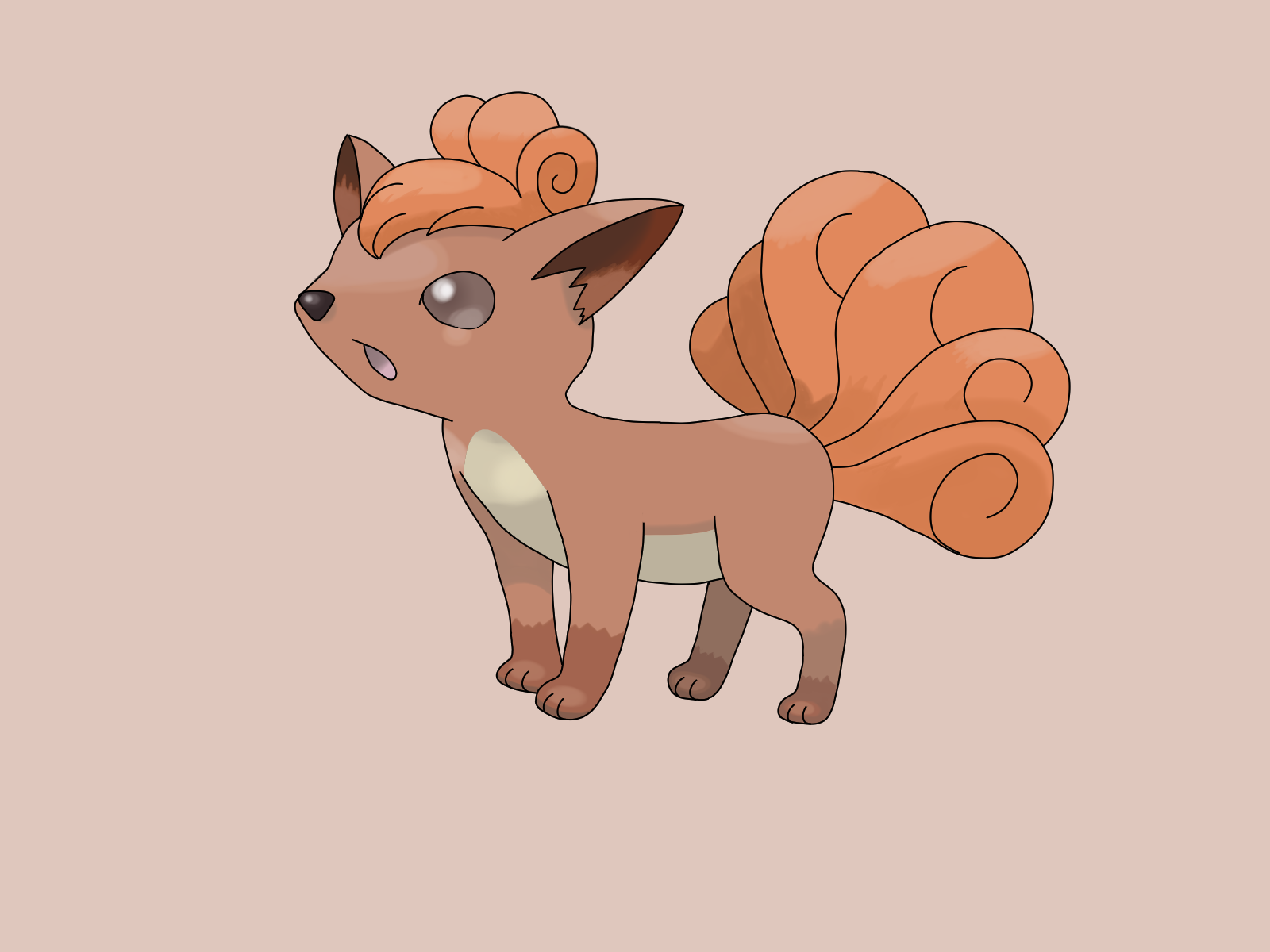 Vulpix Drawing at Explore collection of Vulpix Drawing