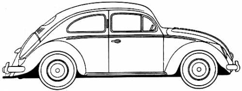 500x189 beetle car vw bug drawing vw beetle outline drawing sketch - Vw Beetle Drawing