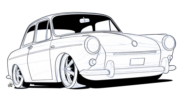 700x394 automotive illustration vw notchback - Vw Drawing