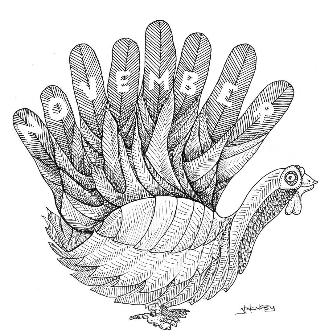 1080x1080 this wacky hand turkey is just one of clever little drawings - Wacky Drawings
