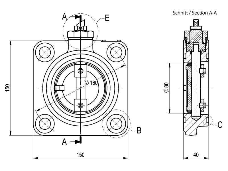 800x600 radiator valves for transformers b b or wafer type maier - Wafer Drawing