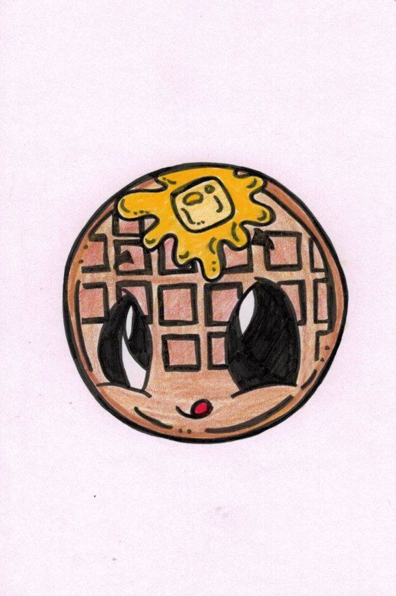 570x857 waffle cartoon inkimagined waffles, drawings, cartoon drawings - Waffle Drawing