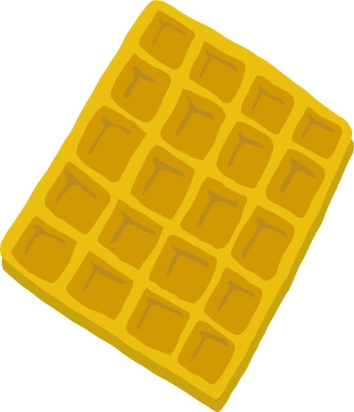 516x599 waffle clip art free vector in open office drawing - Waffle Drawing