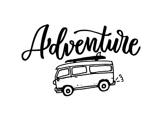550x406 surfing adventure wagon drawing posters - Wagon Drawing