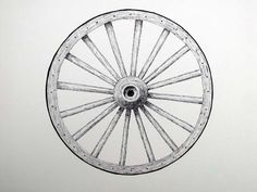 Wagon Wheel Drawing