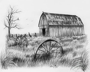 300x242 wagon wheel drawings fine art america - Wagon Wheel Drawing