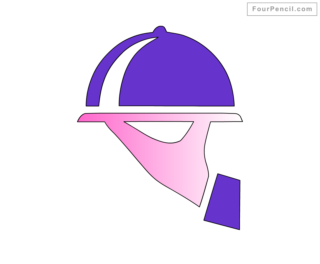 1250x1032 how to draw waiter for kids step - Waiter Drawing