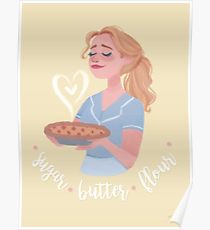 210x230 Waitress Drawing Posters Redbubble - Waitress Drawing