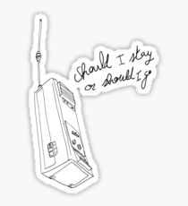 210x230 Walkie Talkie Stickers Redbubble - Walkie Talkie Drawing