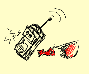 300x250 Walkie Talkie Drawing - Walkie Talkie Drawing