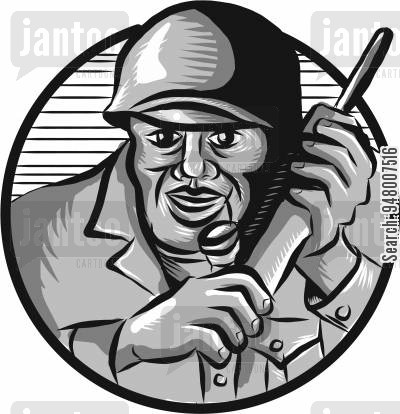 400x414 Walkie Talkie Cartoons - Walkie Talkie Drawing