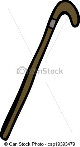 257x470 cartoon walking stick - Walking Cane Drawing
