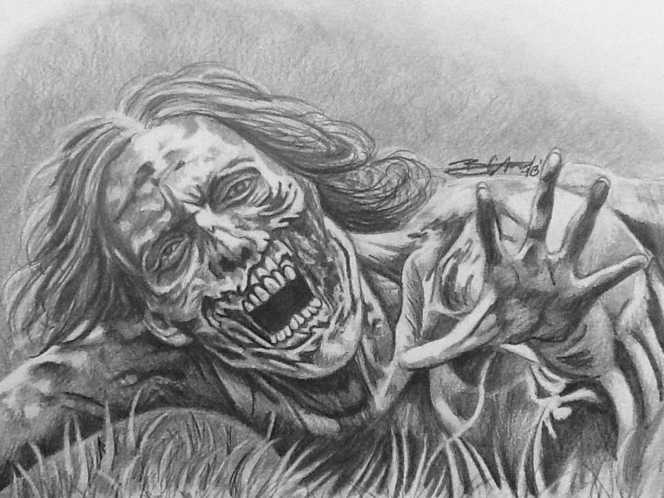 960x720 walking dead drawing dump - Walking Dead Drawings