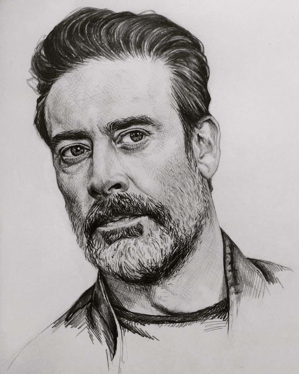 1024x1280 Bbon Blog He's Awesome D Perfect Walking Dead - Walking Dead Drawings