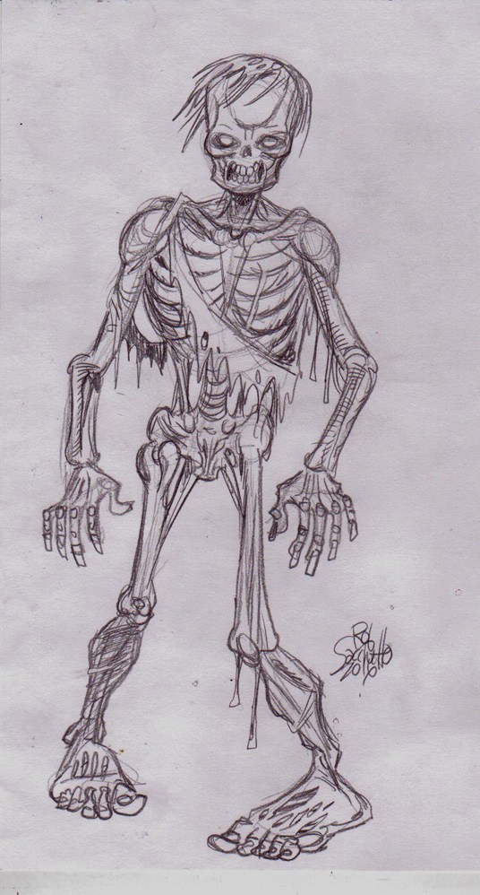 536x998 Zombie Art Walking Dead - Walking Dead Zombie Drawing